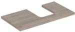 Geberit One mosdópult jobb oldali kivágással 90x47 cm, pultra ültethető tálformájú mosdóhoz, hikoridió 505.313. 00.6 (505.313.00.6) - szaniteresklimacenter