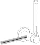 TRES Loft-Tres kiegészítő törölközőtartó 03412401 (03412401)