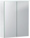 Geberit Option Basic tükrös szekrény 56x67 cm, LED világítással, két ajtóval 500.258. 00.1 (500.258.00.1)