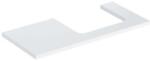 Geberit One mosdópult jobb oldali kivágással 105x47 cm, pultra ültethető mosdóhoz, magasfényű fehér 505.324. 00.1 (505.324.00.1) - szaniteresklimacenter