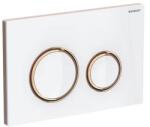 Geberit Sigma21 nyomólalap, vörösarany/fehér 115.650. SI. 1 (115.650.SI.1) - szaniteresklimacenter