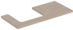 Geberit One mosdópult bal oldali kivágással 105x47 cm, pultra ültethető mosdóhoz, tölgy 505.304. 00.5 (505.304.00.5) - szaniteresklimacenter