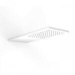 TRES vízkő ellen védett acél oldalfali fejzuhany matt fehér 29990302BM (29990302BM)