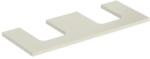 Geberit One mosdópult kivágással, két pultra ültethető tálformájú mosdóhoz 120x47 cm, magasfényű homokszürke 505.335. 00.4 (505.335.00.4) - szaniteresklimacenter