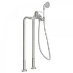 TRES Tres-Clasic padlón álló kádcsaptelep zuhanyszettel acél 24219402AC (24219402AC)