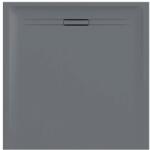 Geberit Sestra szögletes zuhanytálca 80x80 cm, strukturált pala, szürke 550.291. 00.2 (550.291.00.2)