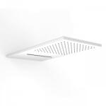 TRES vízkő ellen védett acél oldalfali fejzuhany matt fehér 29990301BM (29990301BM)