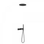 TRES Block-System beépíthető termosztátos zuhanyrendszer matt fekete 20735204NM (20735204NM)