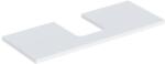 Geberit One mosdópult középső kivágással, pultra ültethető tálformájú mosdóhoz 120x47 cm, matt fehér 505.275. 00.2 (505.275.00.2) - szaniteresklimacenter