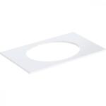 Geberit Selnova Square mosdópult 79, 1x47, 5 cm, magasfényű fehér 502.864. 00.1 (502.864.00.1) - szaniteresklimacenter