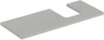 Geberit One mosdópult jobb oldali kivágással 120x47 cm, pultra ültethető tálformájú mosdóhoz, matt greige 505.315. 00.7 (505.315.00.7) - szaniteresklimacenter