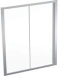 Geberit Geo tolóajtó 160x190 cm, átlátszó üveggel, Reflex bevonattal, ezüst profillal 560.183. 00.2 (560.183.00.2) - szaniteresklimacenter