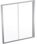 Geberit Geo tolóajtó 170x190 cm, átlátszó üveggel, Reflex bevonattal, ezüst profillal 560.193. 00.2 (560.193.00.2) - szaniteresklimacenter