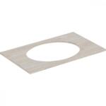 Geberit Selnova Square mosdópult 79, 1x47, 5 cm, világos hikoridió 502.867. 00.1 (502.867.00.1) - szaniteresklimacenter