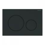 Geberit Sigma 20 nyomólap matt fekete, easy-to-clean bevonattal, fekete 115.882. 16.1 (115.882.16.1)