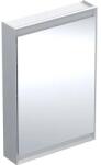 Geberit One tükrös szekrény jobbra nyíló ajtóval 60x90 cm, világítással, alumínium 505.811. 00.1 (505.811.00.1)