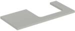 Geberit One mosdópult jobb oldali kivágással 105x47 cm, pultra ültethető mosdóhoz, matt greige 505.324. 00.7 (505.324.00.7) - szaniteresklimacenter