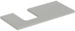 Geberit One mosdópult bal oldali kivágással 105x47 cm, pultra ültethető tálformájú mosdóhoz, matt greige 505.294. 00.7 (505.294.00.7) - szaniteresklimacenter