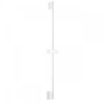 Tres 760 mm-es zuhanyrúd matt fehér 03493299BM (03493299BM)