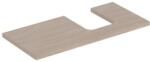 Geberit One mosdópult jobb oldali kivágással 105x47 cm, pultra ültethető tálformájú mosdóhoz, tölgy 505.314. 00.5 (505.314.00.5) - szaniteresklimacenter