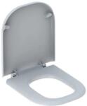 Geberit Selnova Comfort Square WC-ülőke, akadálymentes, rozsdamentes acél zsanér, rögzítés alulról (500.793. 01.1) (500.793.01.1)
