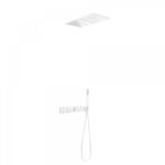 TRES Block-System beépíthető 3 utas termosztátos zuhanyrendszer matt fehér 20725302BM (20725302BM)