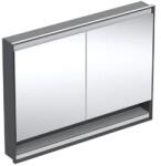 Geberit One tükrös szekrény polccal és ComfortLight világítással 120 cm, matt fekete 505.825. 00.7 (505.825.00.7)