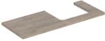 Geberit One mosdópult jobb oldali kivágással 120x47 cm, pultra ültethető mosdóhoz, hikoridió 505.325. 00.6 (505.325.00.6) - szaniteresklimacenter