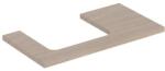 Geberit One mosdópult bal oldali kivágással 90x47 cm, pultra ültethető mosdóhoz, tölgy 505.303. 00.5 (505.303.00.5) - szaniteresklimacenter