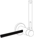 TRES Loft Colors kiegészítő törölközőtartó matt fekete 03412401NM (03412401NM)