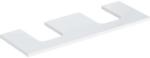 Geberit One mosdópult kivágással, két pultra ültethető tálformájú mosdóhoz 135x47 cm, magasfényű fehér 505.276. 00.1 (505.276.00.1) - szaniteresklimacenter