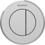 Geberit 10 típusú vezérlőgomb 2 mennyiséges öblítés EasyClean bevonattal, matt króm 116.055. JQ. 1 (116.055.JQ.1) - szaniteresklimacenter