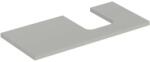Geberit One mosdópult jobb oldali kivágással 105x47 cm, pultra ültethető tálformájú mosdóhoz, matt greige 505.314. 00.7 (505.314.00.7) - szaniteresklimacenter
