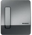 Geberit vizeldevezérlés pneumatikus működtetéssel, highline működtetőlap, szálcsiszolt 115.558. 00.1 (115.558.00.1)