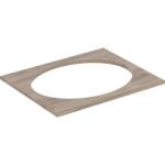 Geberit Selnova Square mosdópult 59, 1x47, 5 cm, hikoridió 502.862. 00.1 (502.862.00.1) - szaniteresklimacenter