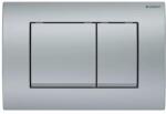 Geberit Delta30 működtetőlap, 2 mennyiséges öblítéshez, Matt króm 115.137. 46.1 (115.137.46.1)