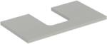 Geberit One mosdópult középső kivágással, pultra ültethető tálformájú mosdóhoz 90x47 cm, matt greige 505.273. 00.7 (505.273.00.7) - szaniteresklimacenter