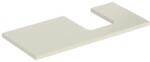 Geberit One mosdópult jobb oldali kivágással 105x47 cm, pultra ültethető tálformájú mosdóhoz, magasfényű homokszürke 505.314. 00.4 (505.314.00.4) - szaniteresklimacenter