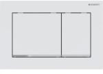 Geberit Omega30 működtetőlap 2 mennyiséges öblítéshez, easy-to-clean, matt fehér/króm 115.080. JT. 1 (115.080.JT.1) - szaniteresklimacenter