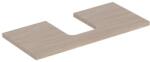 Geberit One mosdópult középső kivágással, pultra ültethető tálformájú mosdóhoz 105x47 cm, tölgy 505.274. 00.5 (505.274.00.5) - szaniteresklimacenter