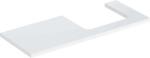 Geberit One mosdópult jobb oldali kivágással 120x47 cm, pultra ültethető mosdóhoz, magasfényű fehér 505.325. 00.1 (505.325.00.1) - szaniteresklimacenter