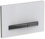 Geberit Sigma50 nyomólalap, fekete króm/fehér 115.671. 11.2 (115.671.11.2)