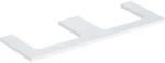 Geberit One mosdópult kivágással, két pultra ültethető mosdóhoz 135x47 cm, magasfényű fehér 505.286. 00.1 (505.286.00.1) - szaniteresklimacenter