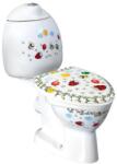 SAPHO KID gyermek kombi WC tartállyal, hátsó kifolyású, színes mintával (CK311.400. 0F) (CK311.400.0F)