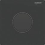 Geberit vizeldevezérlés elektronikus működtetéssel, elemes, 10 típusú, fekete easy-to-clean 116.035. 16.1 (116.035.16.1)