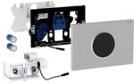 Geberit Sigma10 érintésmentes működtetőlap, elektronikus működtetéssel, elemes, 2 mennyiséges öblítés, szálcsiszolt 115.909. SN. 6 (115.909.SN.6) - szaniteresklimacenter