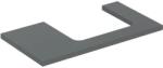Geberit One mosdópult jobb oldali kivágással 90x47 cm, pultra ültethető mosdóhoz, matt láva 505.323. 00.3 (505.323.00.3) - szaniteresklimacenter