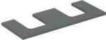 Geberit One mosdópult kivágással, két pultra ültethető tálformájú mosdóhoz 120x47 cm, matt láva 505.335. 00.3 (505.335.00.3) - szaniteresklimacenter