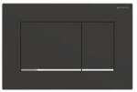 Geberit Sigma 30 működtető nyomólap, kétmennyiséges matt fekete/fényes króm 115.883. 14.1 (115883141) (115.883.14.1)