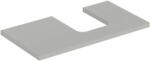 Geberit One mosdópult jobb oldali kivágással 90x47 cm, pultra ültethető tálformájú mosdóhoz, matt greige 505.313. 00.7 (505.313.00.7) - szaniteresklimacenter